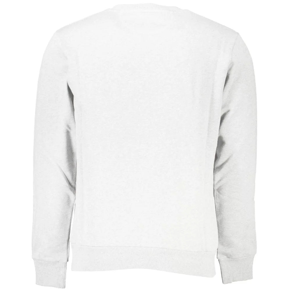 La Martina White Cotton Sweatshirt - XL - Sweatshirts