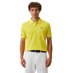 La Martina Yellow Cotton Polo Shirt - XL - Polos