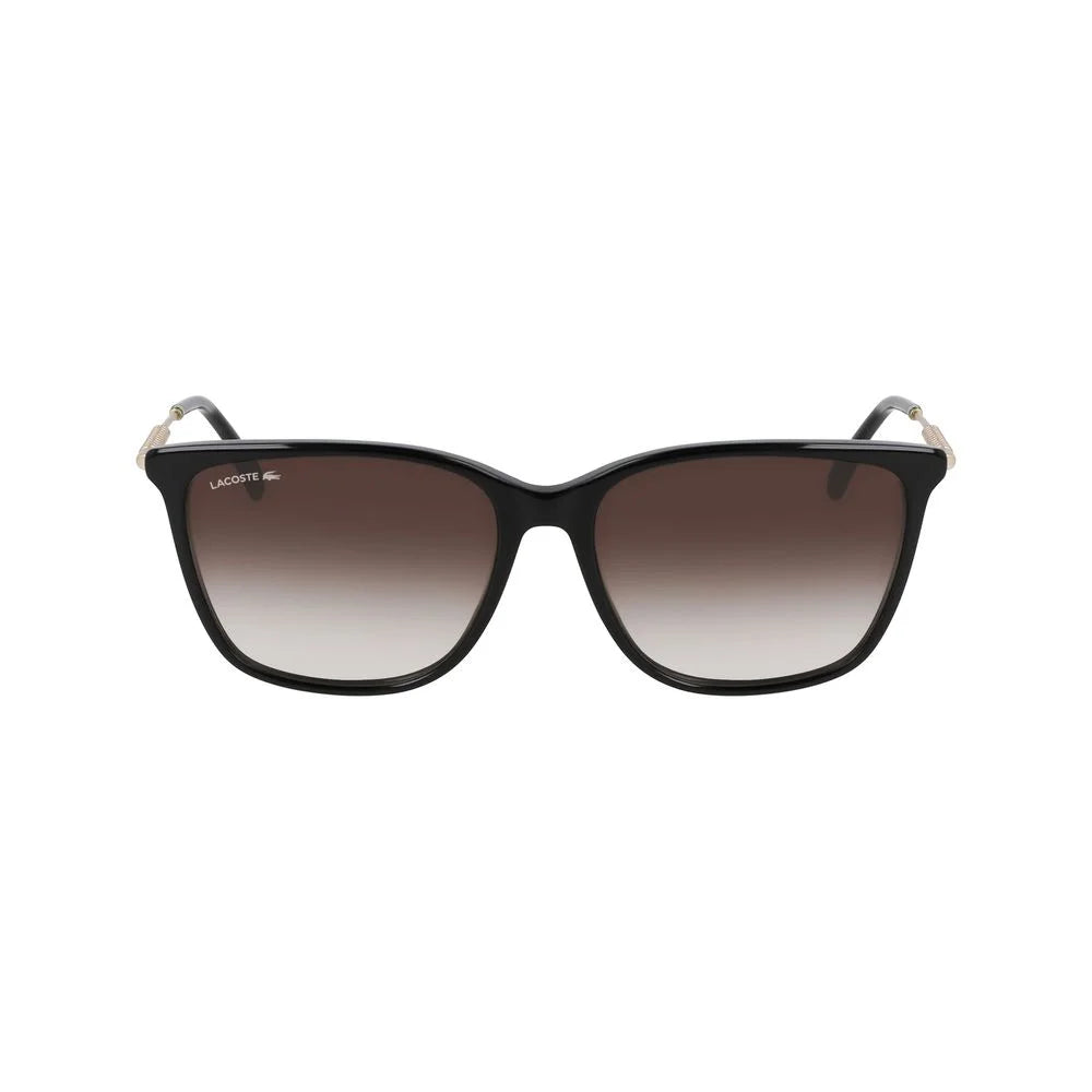 Lacoste Black Acetate Sunglasses