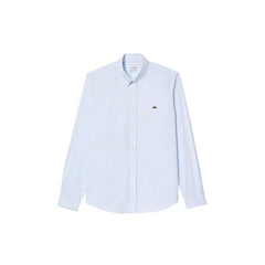 Lacoste Blue Cotton Shirt - 38