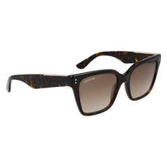 Lacoste Brown Acetate Sunglasses