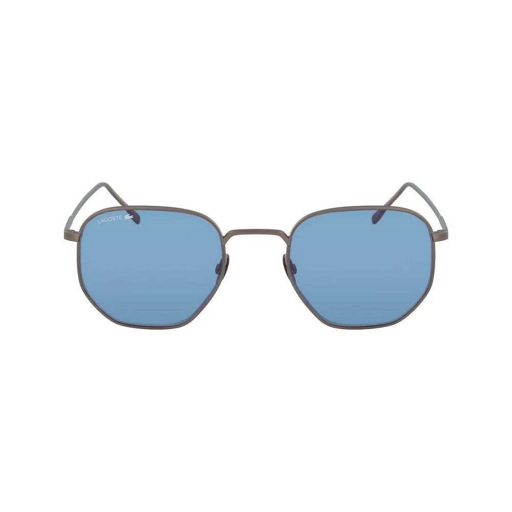 Lacoste Gray Metal Sunglasses