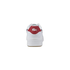 Lacoste White Leather Low Top Sneakers