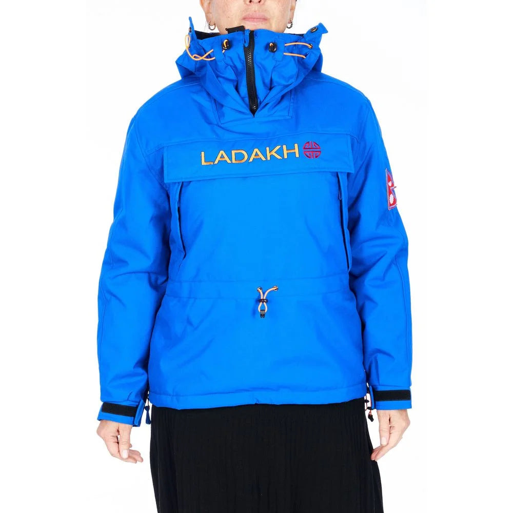 Ladakh Blue Polyester Women Jacket - Windbreakers