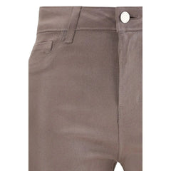 L’Agence Beige Cotton Casual Pants