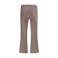 L’Agence Beige Cotton Casual Pants
