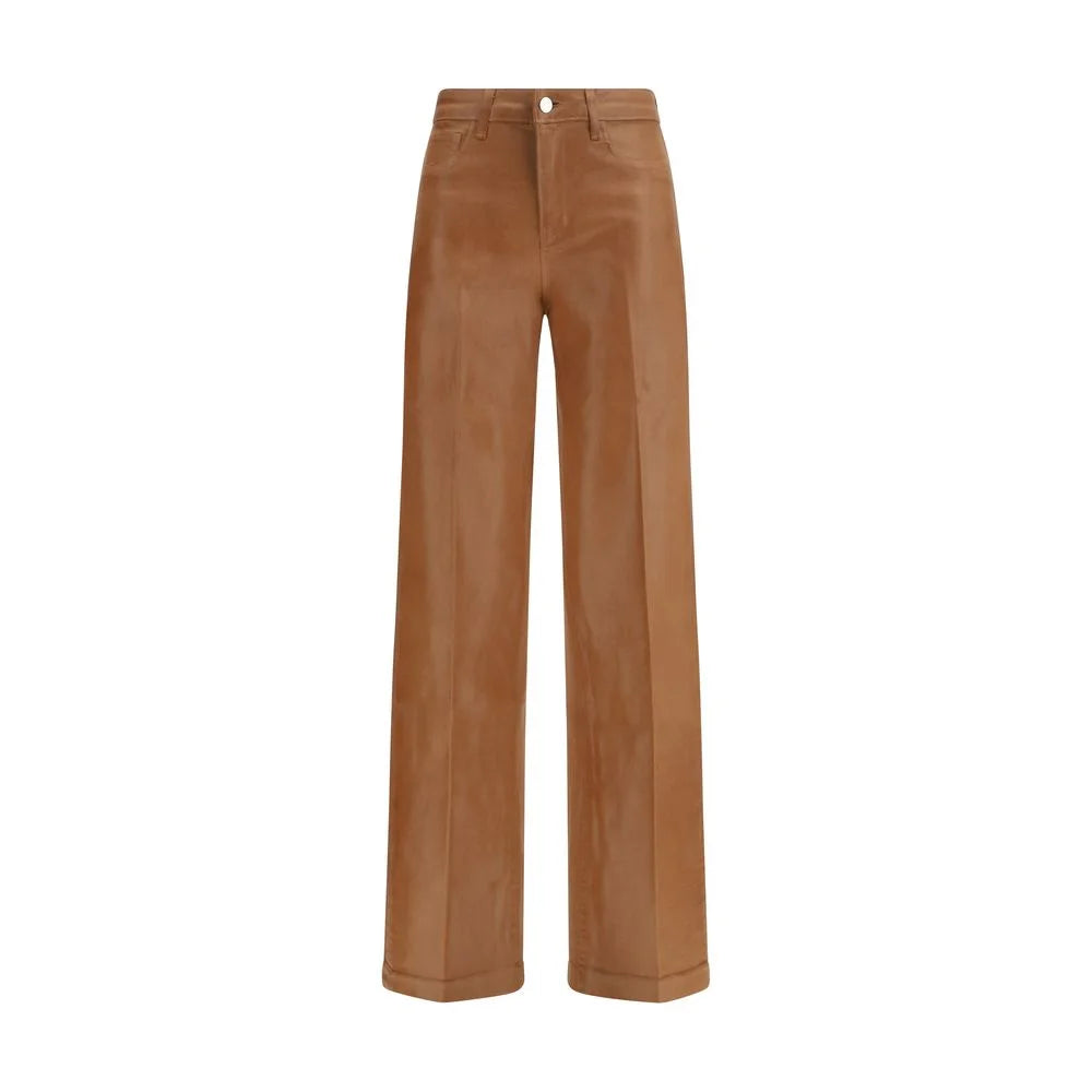 L’Agence Beige Cotton High-Waisted Jean - 27