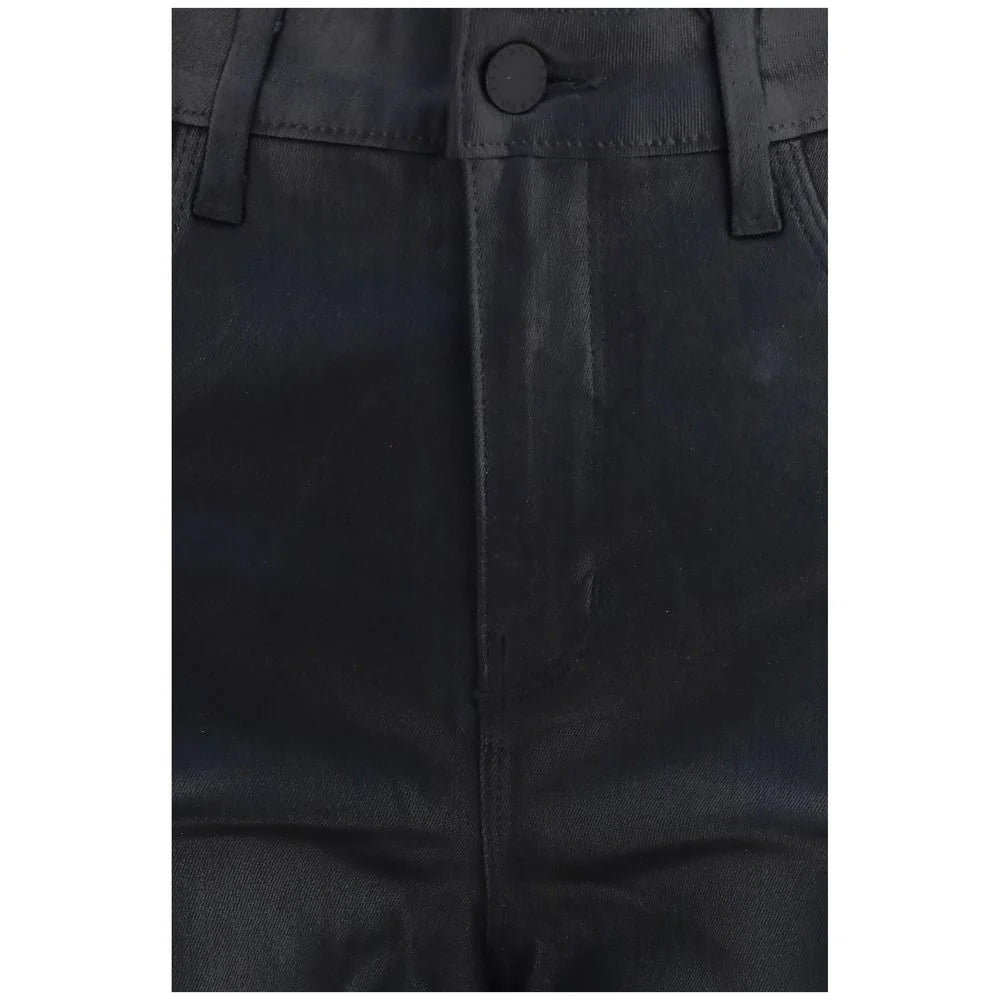 L’Agence Black Leather Pants - W24