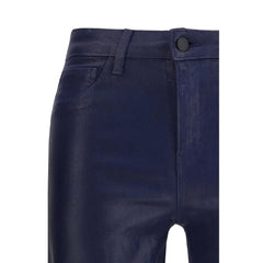 L’Agence Blue Cotton High-Waisted Jean