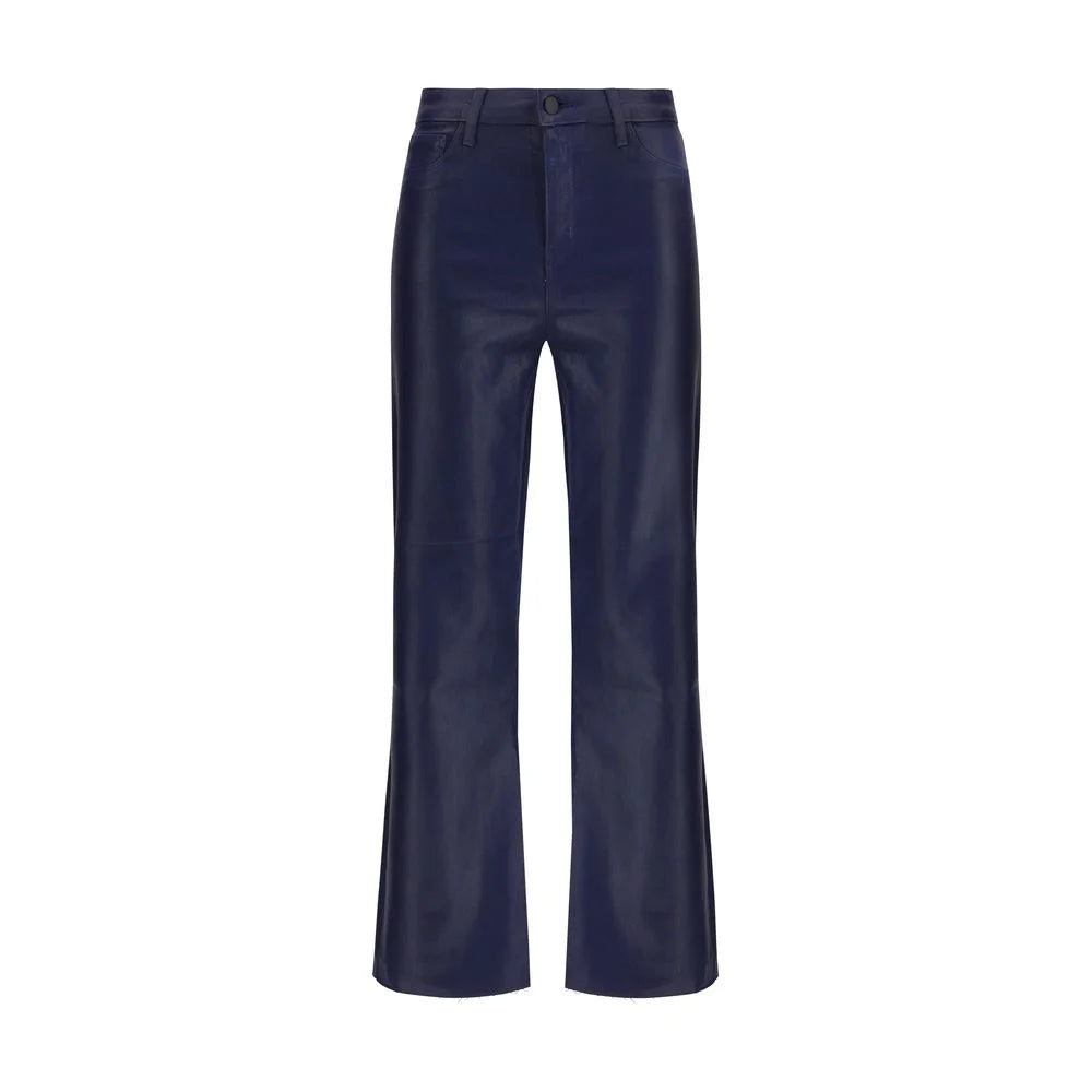 L’Agence Blue Cotton High-Waisted Jean
