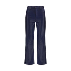 L’Agence Blue Cotton High-Waisted Jean