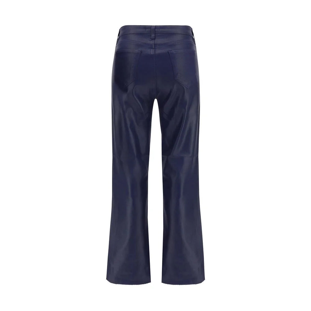 L’Agence Blue Cotton High-Waisted Jean