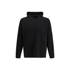 LAMINAR Black Cotton Sweatshirt