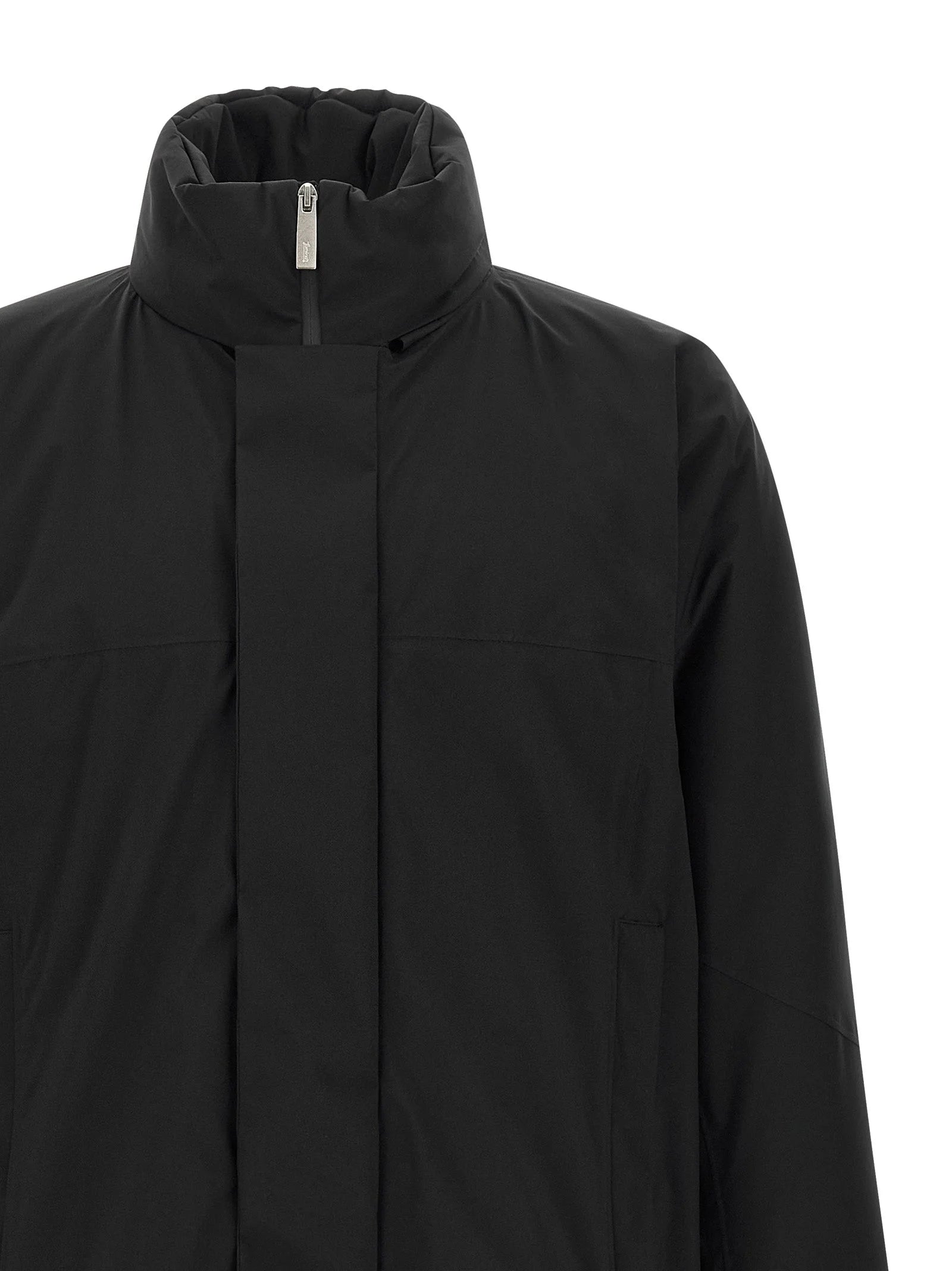 LAMINAR Black Polyamide Shell Jacket - M