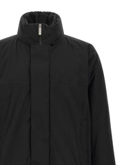 LAMINAR Black Polyamide Shell Jacket - M