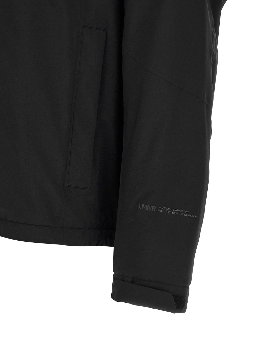 LAMINAR Black Polyamide Shell Jacket - M