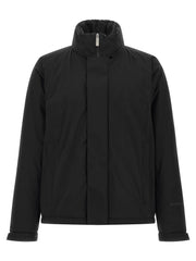LAMINAR Black Polyamide Shell Jacket - M