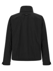 LAMINAR Black Polyamide Shell Jacket - M