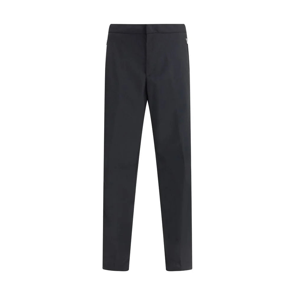 LAMINAR Black Polyester Dress Pants