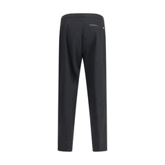 LAMINAR Black Polyester Dress Pants