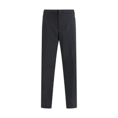 LAMINAR Black Polyester Dress Pants - M