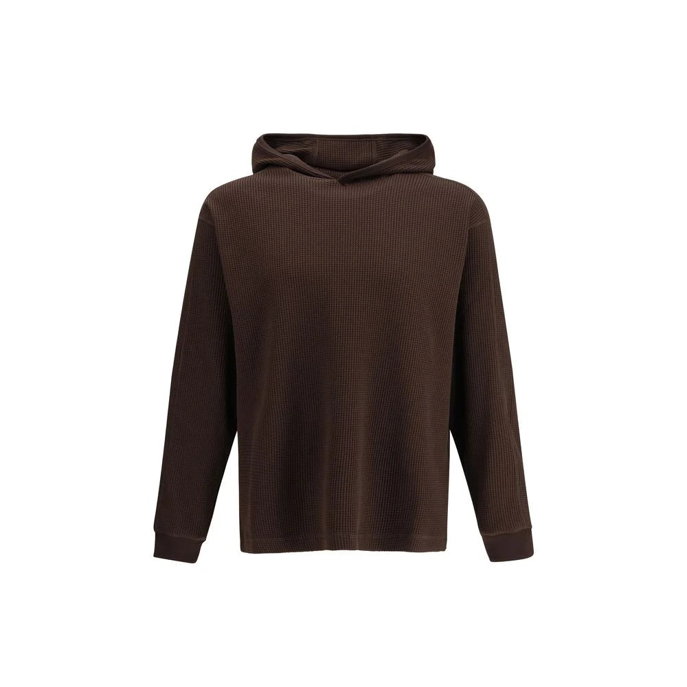 LAMINAR Brown Cotton Sweatshirt