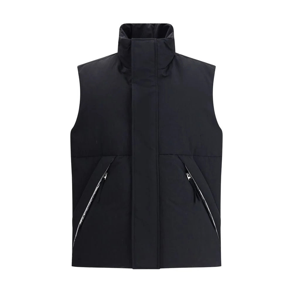 LAMINAR Padded and Quilted sleeveless Jacket