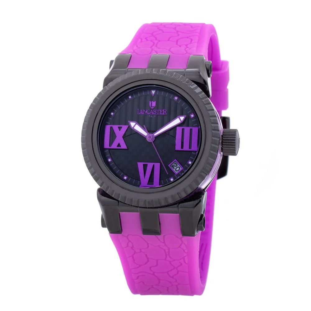 Lancaster Purple Synthetic Watch - Watches