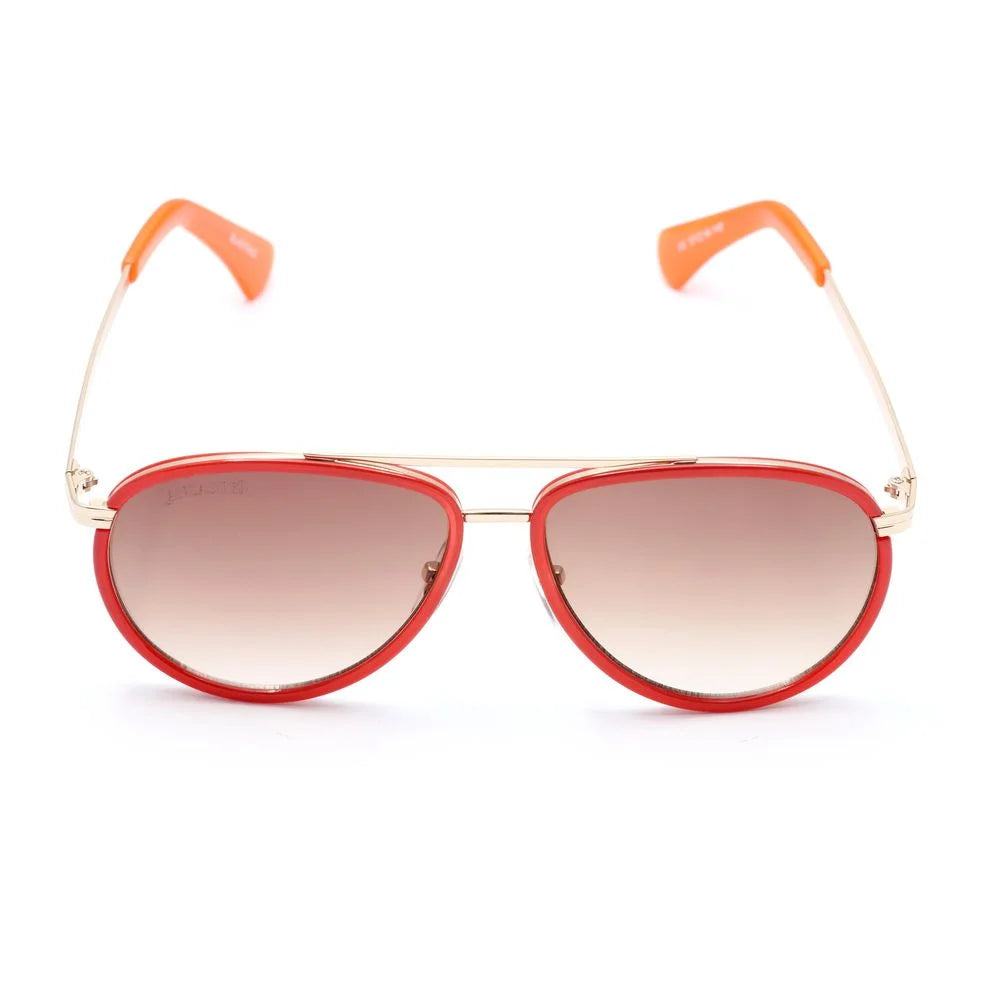 Lancaster Red Metal Sunglasses - Sunglasses