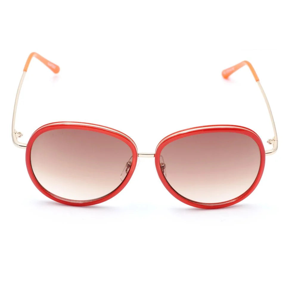 Lancaster Red Metal Sunglasses - Sunglasses