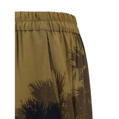 Laneus Brown Viscose Bermuda Shorts - IT50 | L