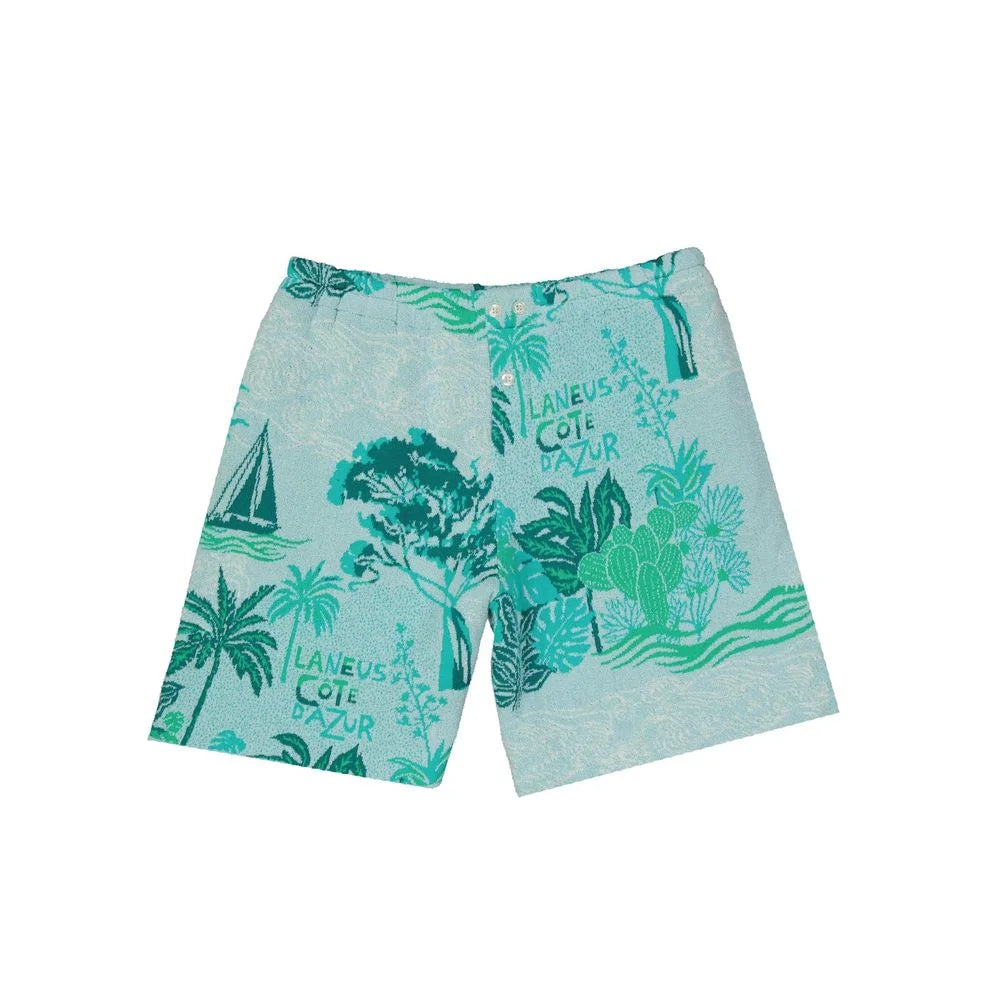 Laneus Côte d’Azur Cotton Shorts - 48 | M - Short Trousers