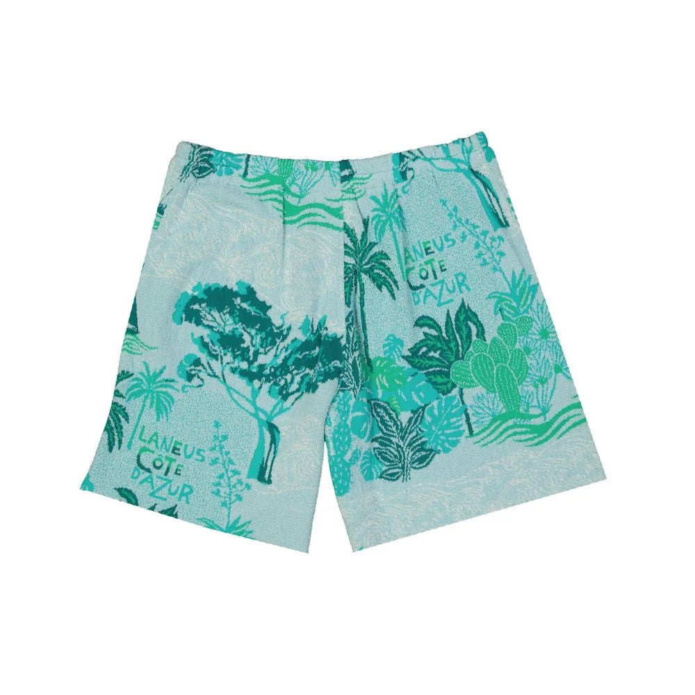 Laneus Côte d’Azur Cotton Shorts - 48 | M - Short Trousers