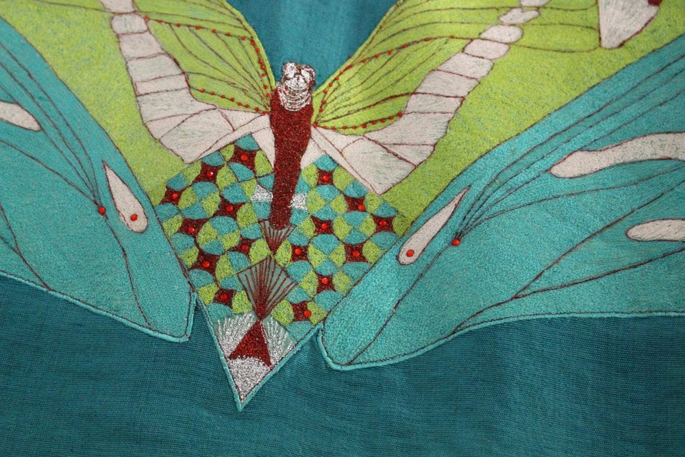 Lanre Da Silva Ajayi Green Above Knee Mini Dress - M - Dresses