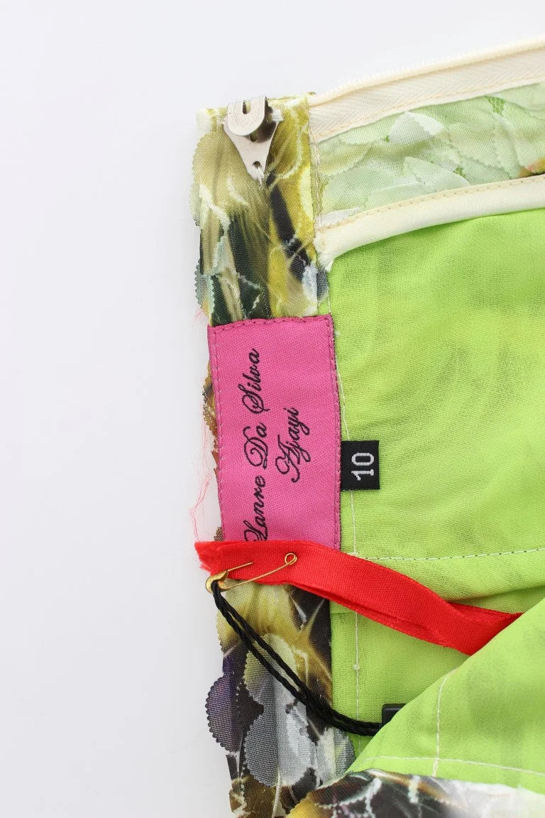 Lanre Da Silva Ajayi Multicolor Organza Pencil Skirt - Skirts