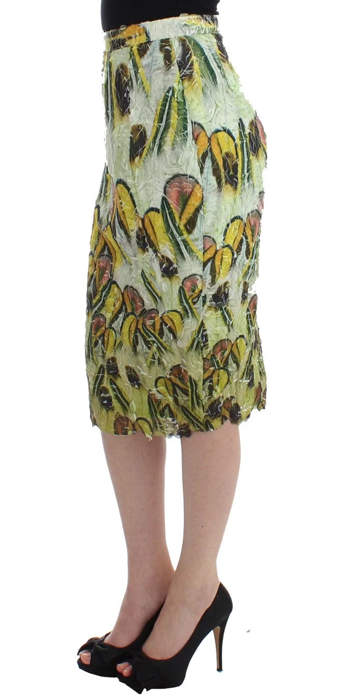 Lanre Da Silva Ajayi Multicolor Organza Pencil Skirt - Skirts