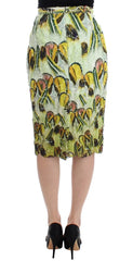 Lanre Da Silva Ajayi Multicolor Organza Pencil Skirt - Skirts