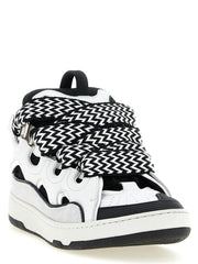 Lanvin Bicolor Calfskin Chunky Sneakers - EU 41 | US 8