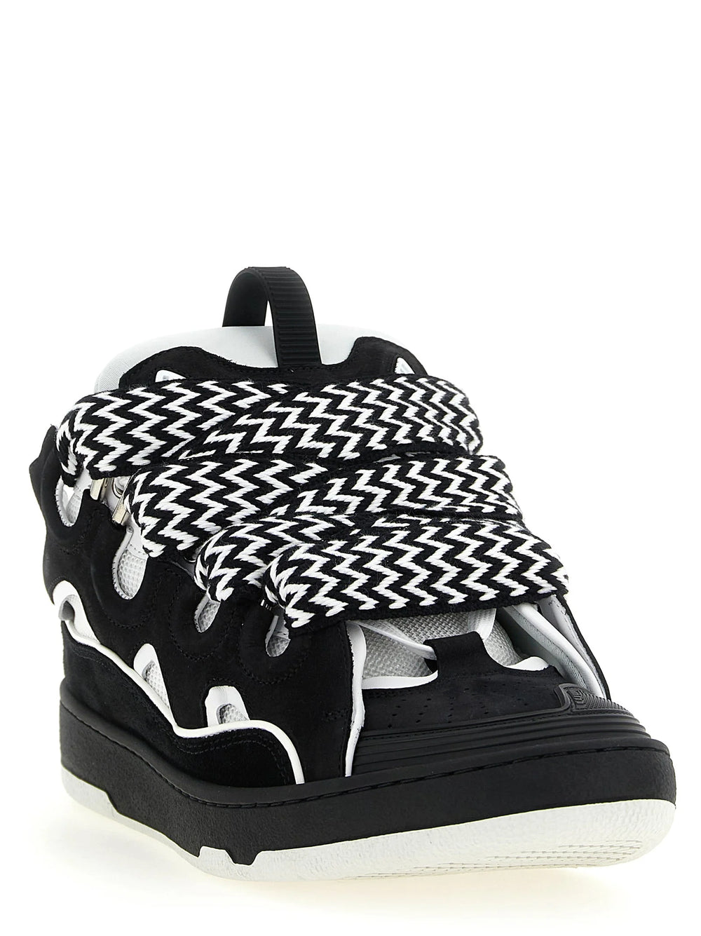 Lanvin bicolor tenisky s hrubou podrazkou z teleci kure - EU 41 | US 8
