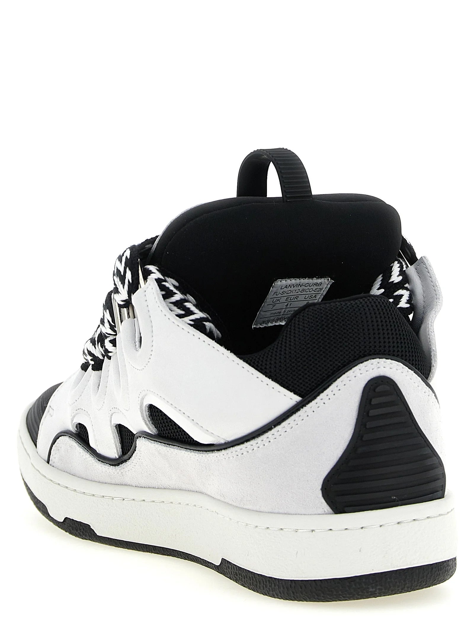 Lanvin Bicolor Calfskin Chunky Sneakers - EU 41 | US 8