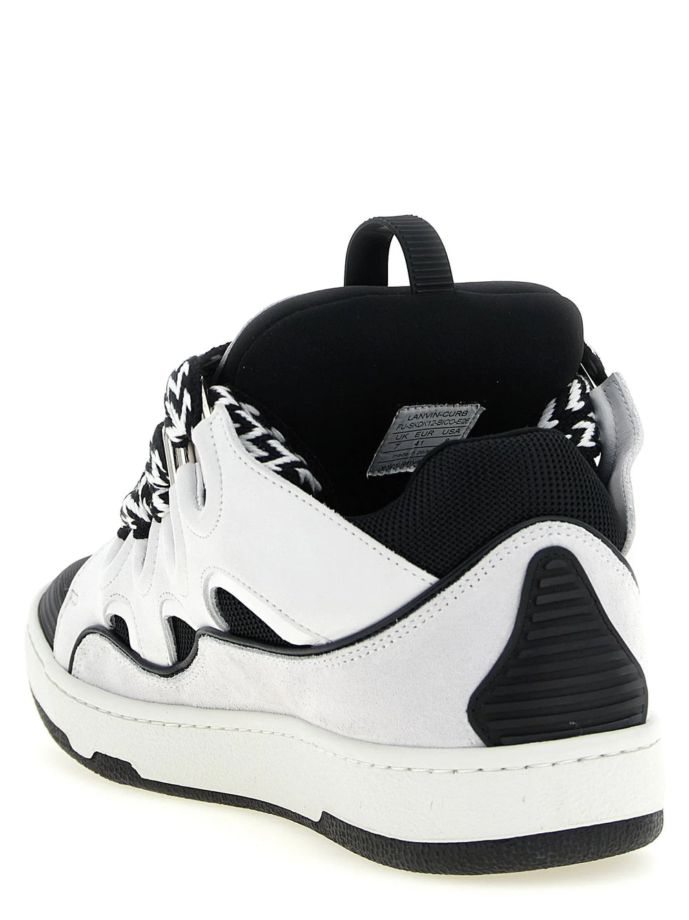 Lanvin Bicolor Calfskin Chunky Sneakers - EU 41 | US 8
