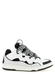 Lanvin Bicolor Calfskin Chunky Sneakers - EU 41 | US 8