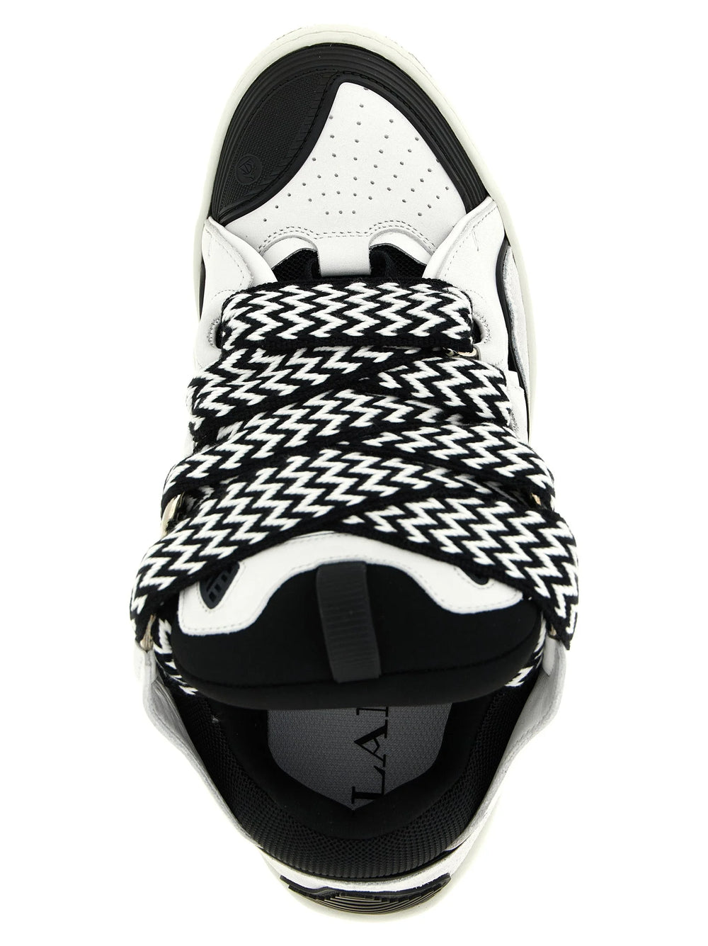 Lanvin Bicolor Calfskin Chunky Sneakers - EU 41 | US 8