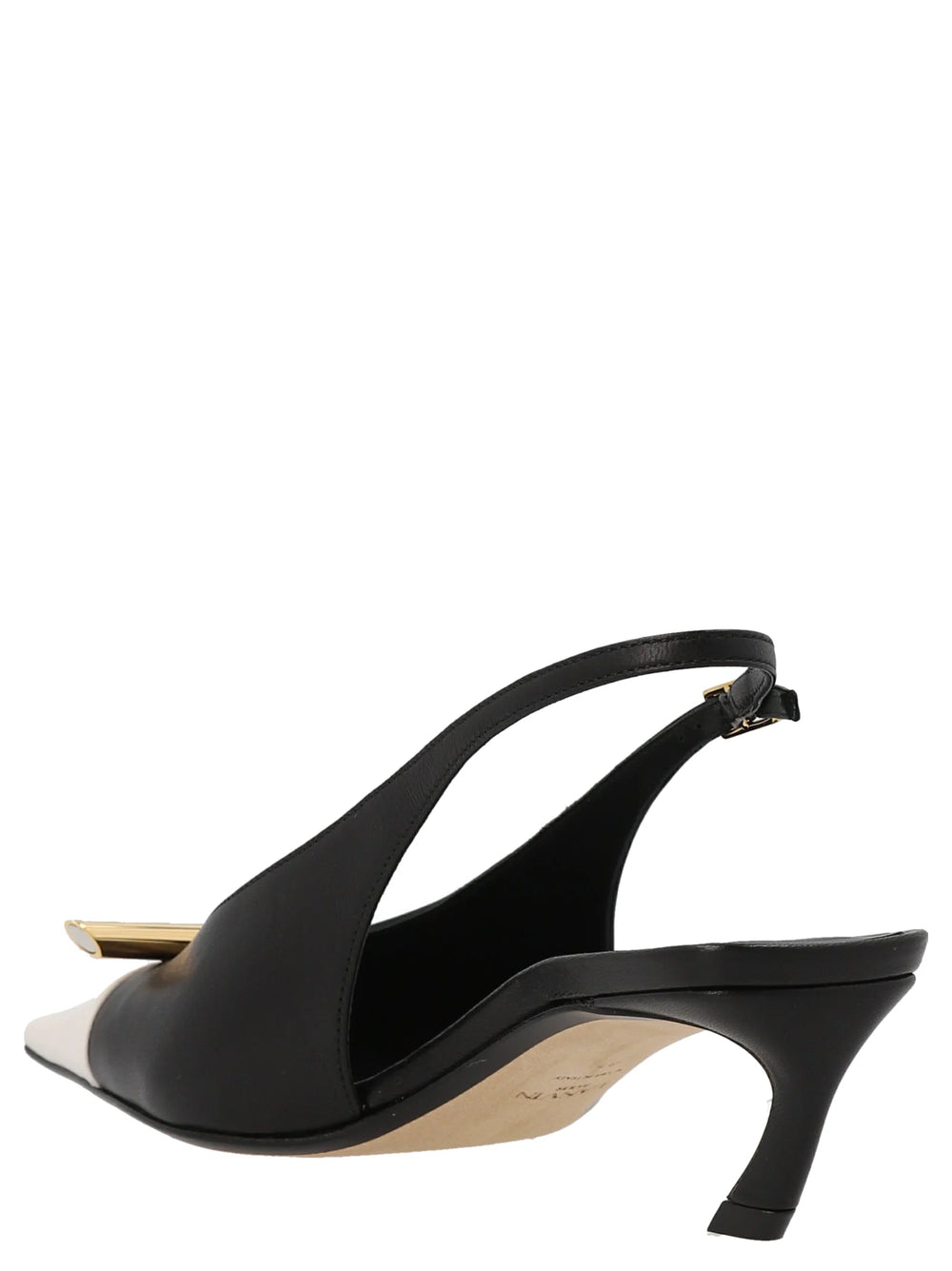 Lanvin Bicolor Goatskin Mid Heel Pumps - EU36/US6