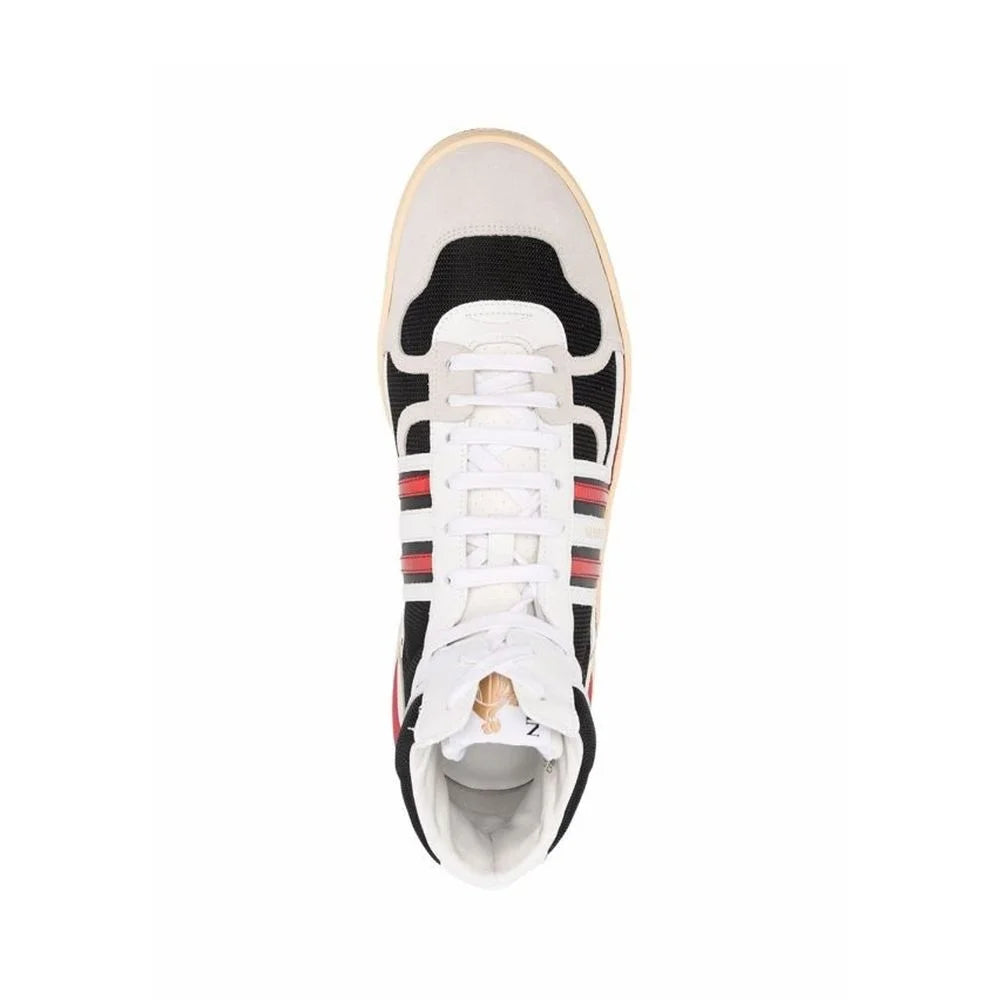 Lanvin Black Calfskin High Top Sneakers - EU41/US8