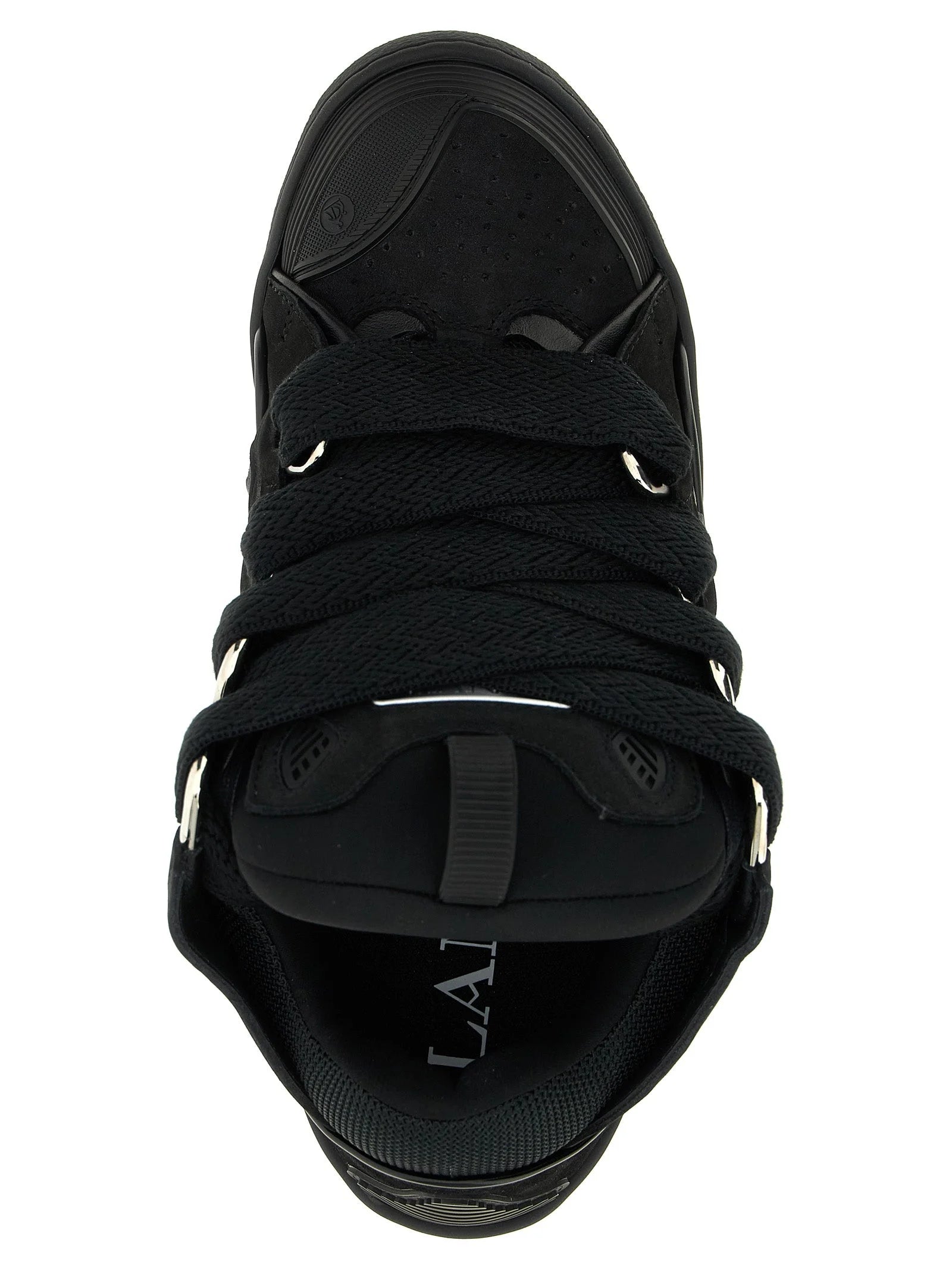 Lanvin Black Calfskin Sneakers - EU 40 | US 7