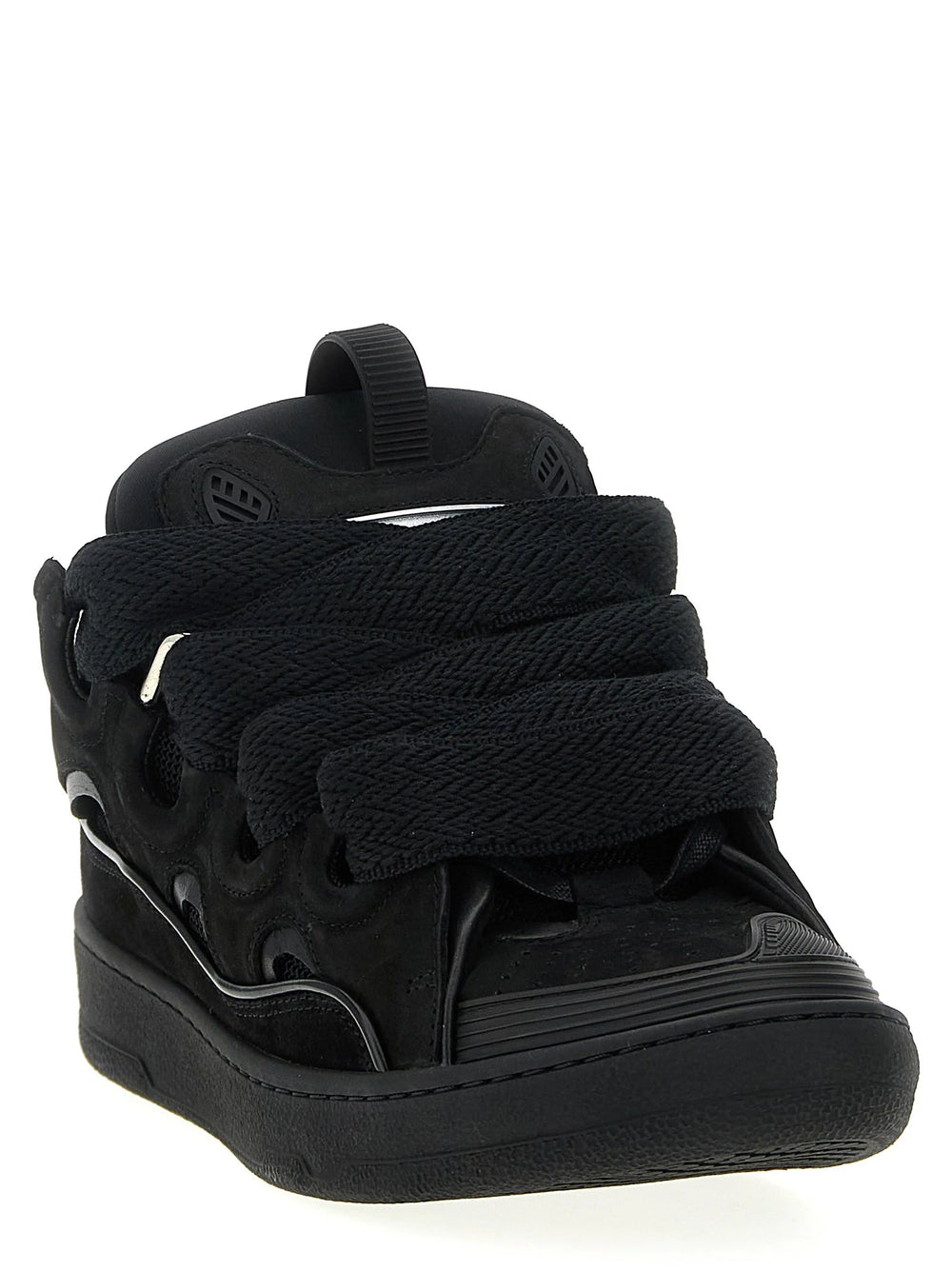 Lanvin Black Calfskin Sneakers - EU 40 | US 7