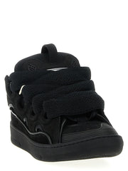 Lanvin Black Calfskin Sneakers - EU 40 | US 7