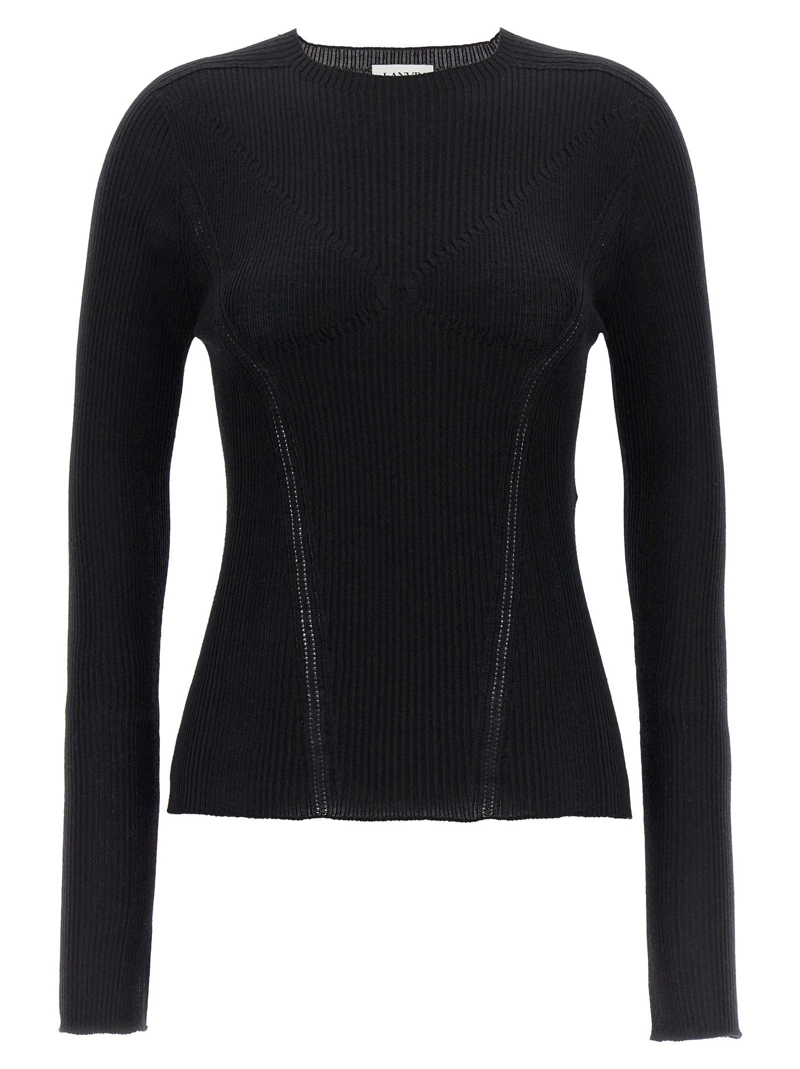 Lanvin Black Cashmere Cardigan - S