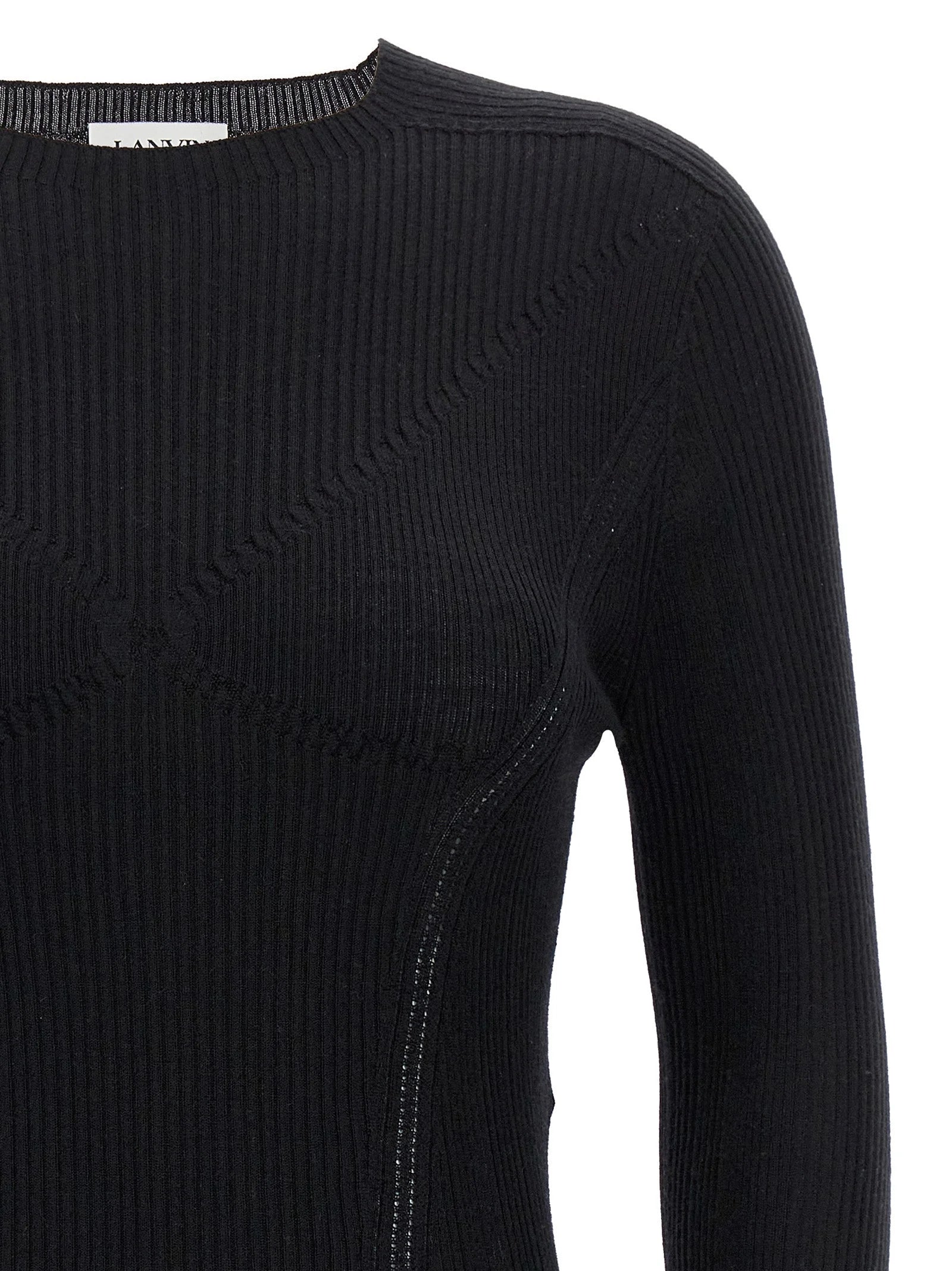 Lanvin Black Cashmere Cardigan - S